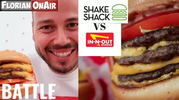 BATTLE FAST FOOD U.S : IN-N-OUT vs SHAKE SHACK à LAS VEGAS - VLOG #636