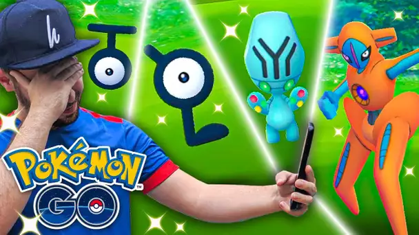 DEOXYS, ZARBI & LEWSOR ... SHINY ? - Pokémon GO ULTRA BONUS - Semaine Énigmatique