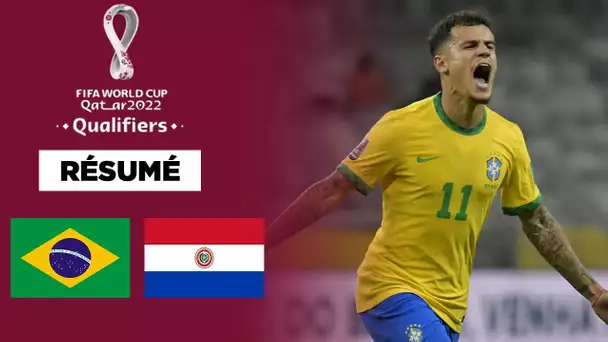 Résumé : Le Brésil fait le show, le Paraguay coule