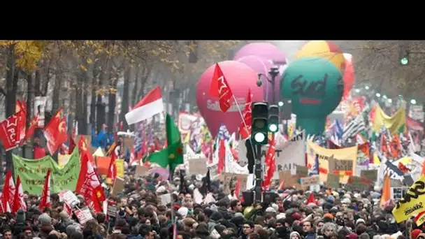 Journée de grève en France : mobilisation d'ampleur contre la réforme des retraites
