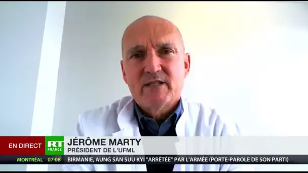 Médecins harcelés : «On a transformé le personnel soignant en cause de la crise», selon Jérôme Marty