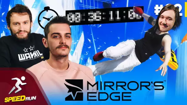 Hugo et Laink commente la run impressionnante de Glost sur Mirror's Edge | SpeedRun #02