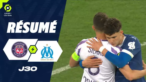 TOULOUSE FC - OLYMPIQUE DE MARSEILLE (2 - 2) - Résumé - (TFC - OM) / 2023-2024