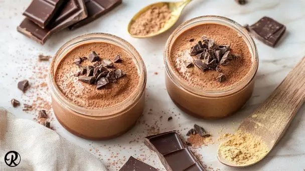 MOUSSE AU CHOCOLAT CLASSIQUE VS VÉGANE