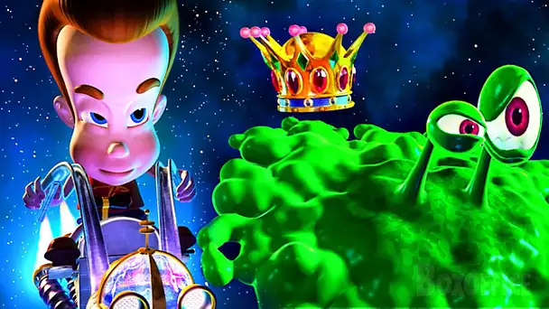 Jimmy Neutron fait sauter des vaisseaux extraterrestres