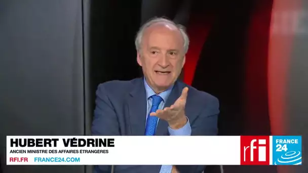 Hubert Védrine, ancien ministre des Affaires étrangères