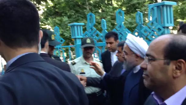 Vidéo d'Hassan Rohani, président sortant