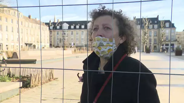 Caen : l'abattage des arbres de la place de la République choque les riverains.