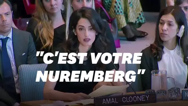 Amal Clooney réclame justice pour les victimes de violences sexuelles