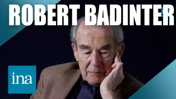 Robert Badinter « Je regrette que l'avenir ne soit plus devant moi » | INA Politique