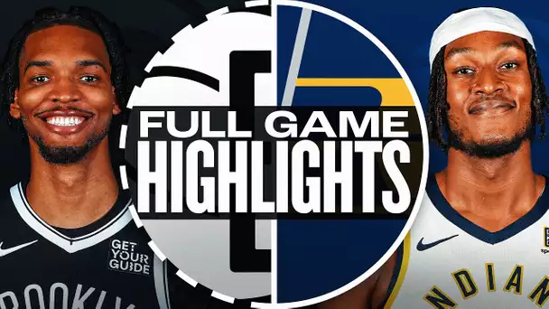 NETS at PACERS | FULL GAME HIGHLIGHTS | March 20, 2025