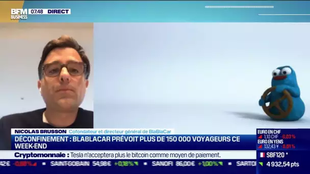 Nicolas Brusson (BlaBlaCar): BlaBlaCar prévoit plus de 150 000 voyageurs ce week-end