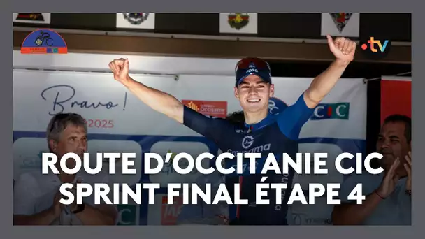 Course cycliste Route d'Occitanie CIC — victoire d'étape pour Thibaud Gruel