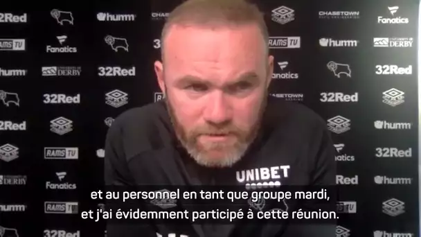 🇬🇧 Derby County 😡🗯️ Wayne Rooney se paye le propriétaire du club !