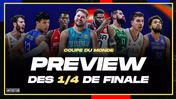 TEAM USA EST TOMBÉ / DONCIC VS SGA / Preview 1/4 Finale Coupe du Monde FIBA 2023