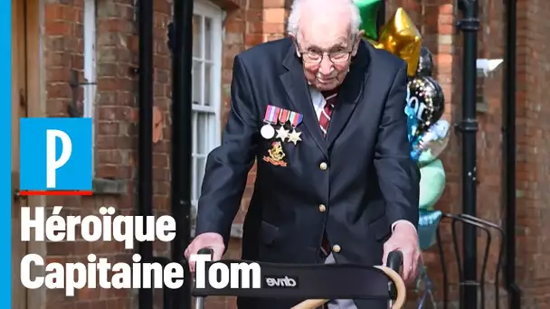 Royaume-Uni : Tom Moore, 99 ans, récolte plus de 25 millions d’euros pour les soignants