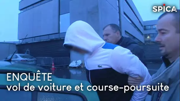 Vol de voiture et course-poursuite : le braquage tourne court