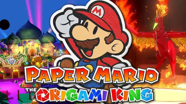 NOUVEAU MONDE ET ESPLI DU FEU ! PAPER MARIO : THE ORIGAMI KING EPISODE 10 NINTENDO SWITCH