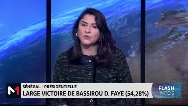 Présidentielle au Sénégal: Bassirou Diomaye Faye déclaré vainqueur avec 54,28 %