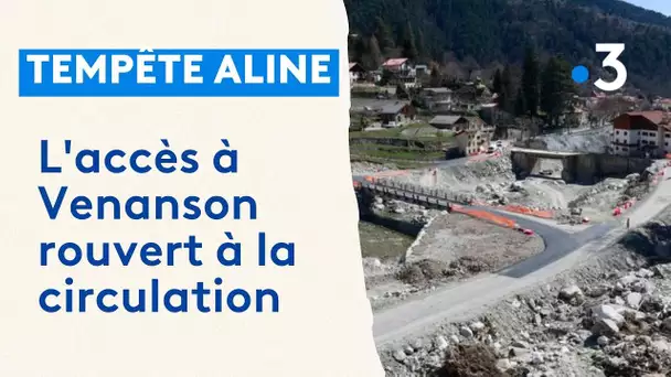 Saint-Martin-Vésubie : l'accès à Venanson rouvert à la circulation