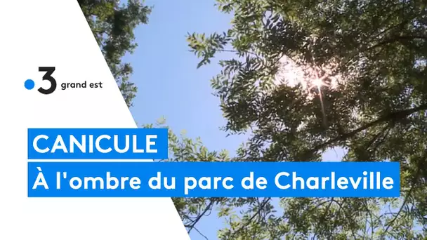 Canicule : à l'ombre du parc animalier de Charleville-Mézières