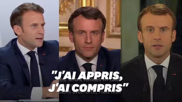 Toutes ces fois où Macron s'est réinventé (au moins dans les mots)