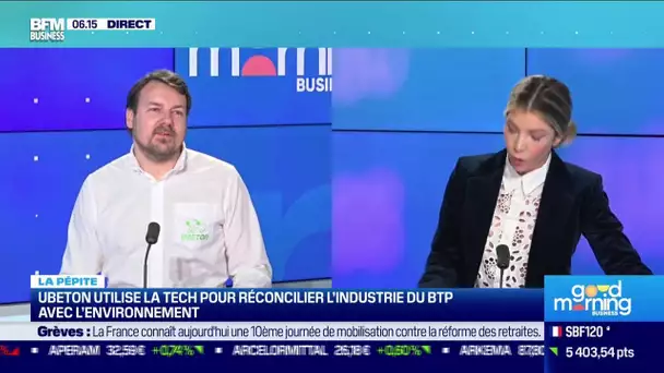 Ubeton veut réduire l'impact environnemental du béton en temps réel