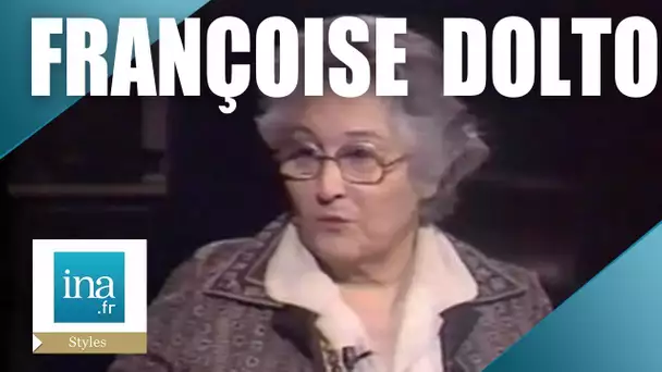 Françoise Dolto "La cause des enfants" | Archive INA