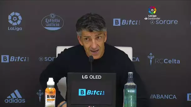 Rueda de prensa RC Celta vs Real Sociedad