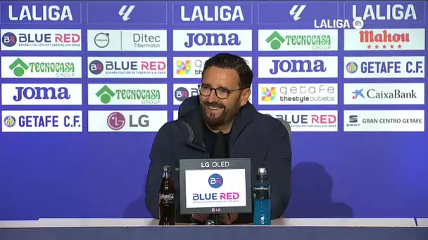 Rueda de prensa Getafe CF vs Rayo Vallecano