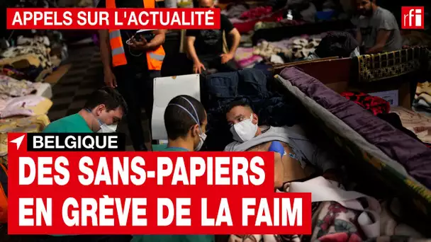 Belgique : 456 sans-papiers en grève de la faim • RFI
