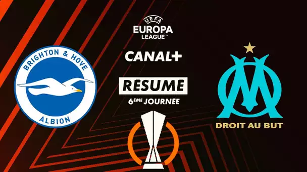 Le résumé de Brighton / Marseille - Ligue Europa 2023/24 (J6)