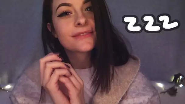 ASMR FRANCAIS ⚪️ Je t'aide à t'endormir ... 😌💤 2 ~attention personnelle~