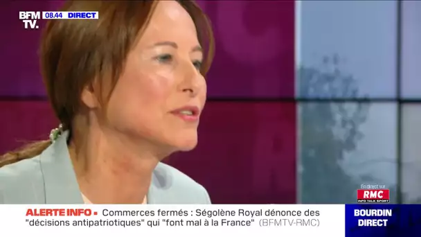 Ségolène Royal face à Jean-Jacques Bourdin en direct