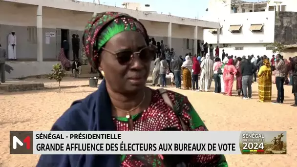 Présidentielle au Sénégal : Grande affluence des électeurs aux bureaux de vote
