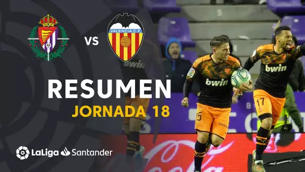 Resumen de Real Valladolid vs Valencia CF (1-1)
