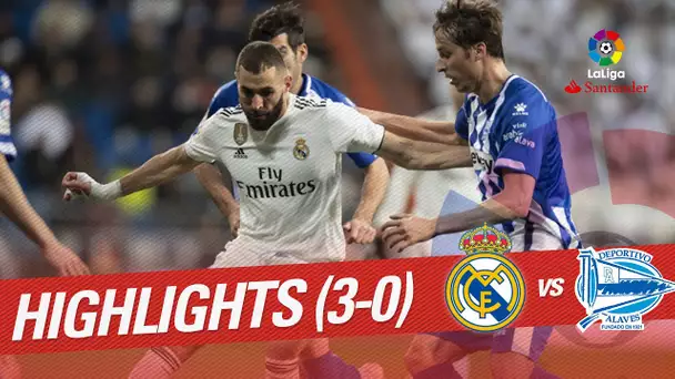 Highlights Real Madrid vs Deportivo Alaves (3-0)