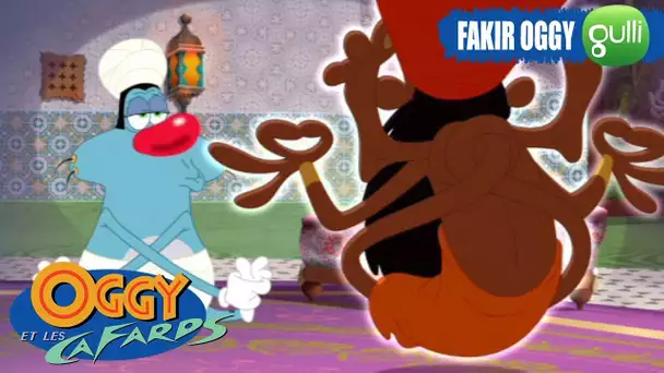 Fakir Oggy ! - Oggy et les Cafards Saison 5 c&#039;est sur Gulli ! #25