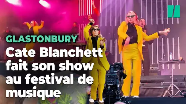 Cate Blanchett était la star du festival de Glastonbury grâce à ses pas de danse