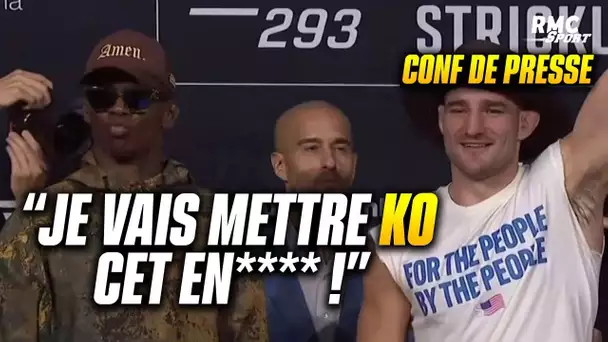 UFC 293 : Adesanya et Strickland se chauffent méchamment en conférence de presse (replay)