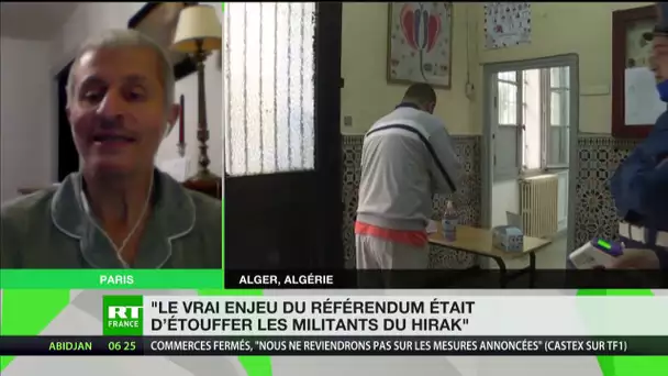 Algérie : «Le vrai enjeu du référendum était d’étouffer les militants du Hirak»