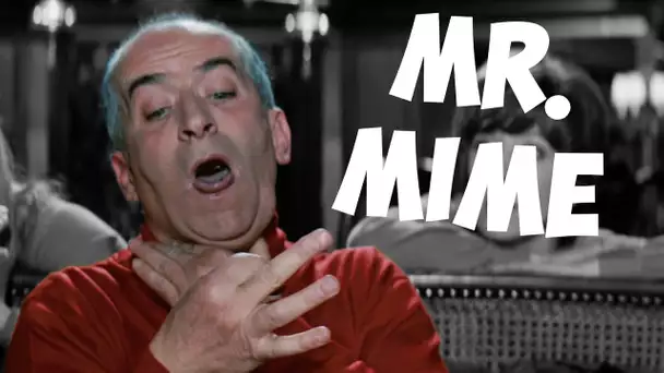 Le mime Louis de Funès !