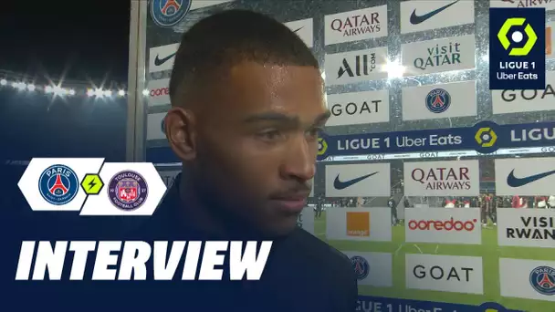 Interview de fin de match : PARIS SAINT-GERMAIN - TOULOUSE FC (1-3)  / 2023/2024
