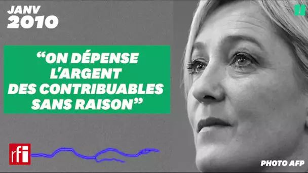 Quand Marine Le Pen pensait que la France avait acheté "sans raison" trop de masques