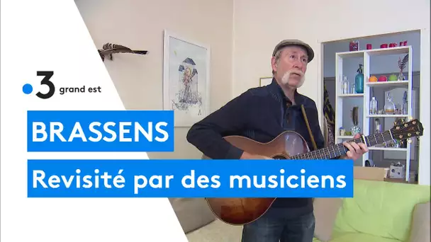 Portrait de musiciens fans de Brassens