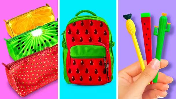 34 CRÉATIONS DIY BRILLANTES POUR L'ÉCOLE