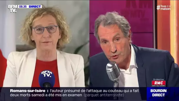 "6,9 millions de salariés sont au chômage partiel et 628 000 entreprises" dit Muriel Pénicaud