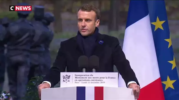 11 novembre : Macron a rendu hommage au «sacrifice suprême» des soldats morts en «Opex»