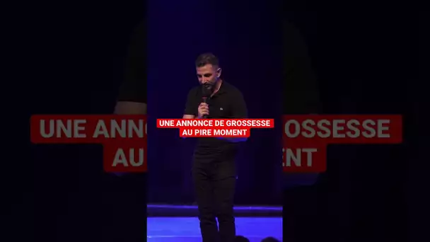 Une annonce de grossesse au pire moment 🔞 #humour #standup #pourtoi