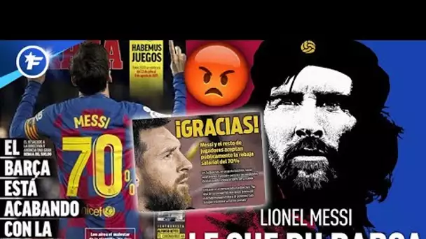 La sortie de Lionel Messi contre la direction du Barça fait grand bruit | Revue de presse